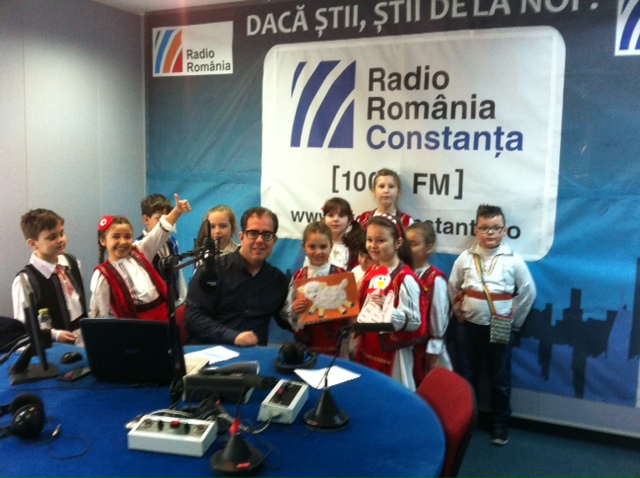 (AUDIO+FOTO) „Școala altfel” la Radio Constanța