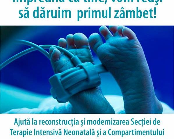 Concert de pian pentru Secţia de Terapie Intensivă a nou născuţilor