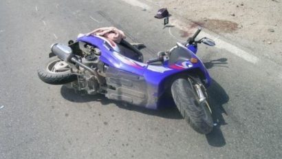 CONSTANȚA: Conducător de scuter accidentat
