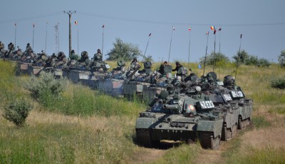 Exerciţiu militar la Mihail Kogălniceanu