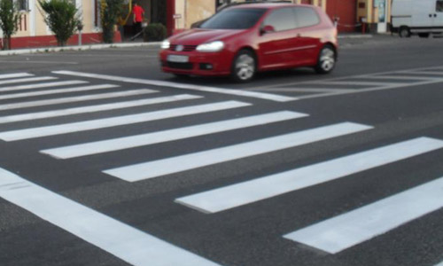Pieton lovit pe trecere, la Năvodari