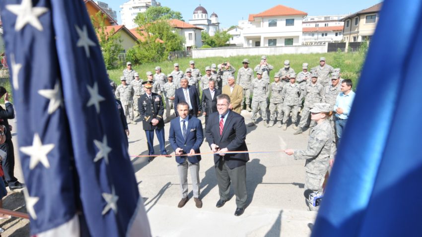 Militarii americani au renovat un pavilion al Spitalului Mangalia