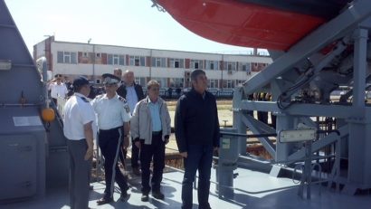 Exercțiu de salvare pe mare la Mangalia