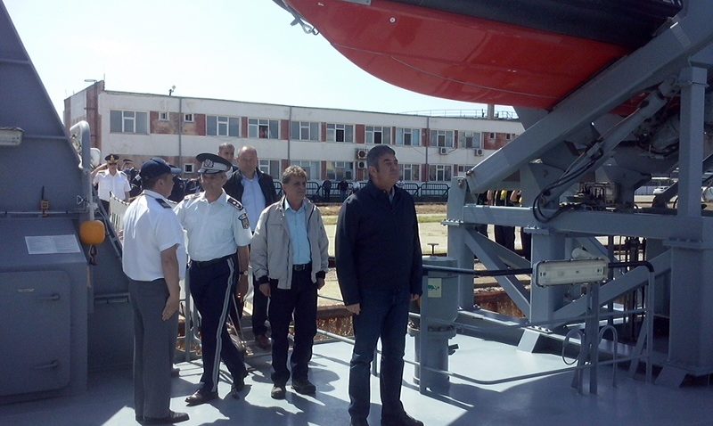 Exercțiu de salvare pe mare la Mangalia