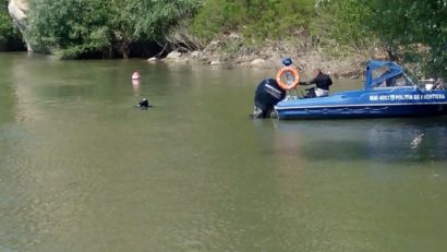 (FOTO) Trupul tânărului înghițit de apele Dunării la Hârșova nu a fost găsit
