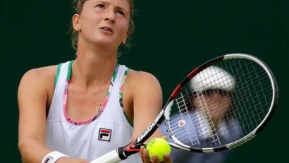 Irina Begu a cedat în fața principalei favorite