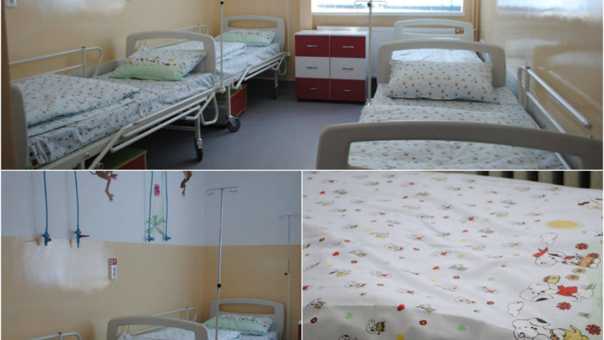 Pediatrie renovată de VOLUNTARI