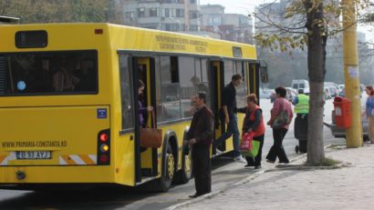 Trafic deviat al autobuzelor RATC