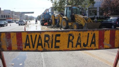 Circulaţie îngreunată pe strada Ion Lahovari din Constanţa