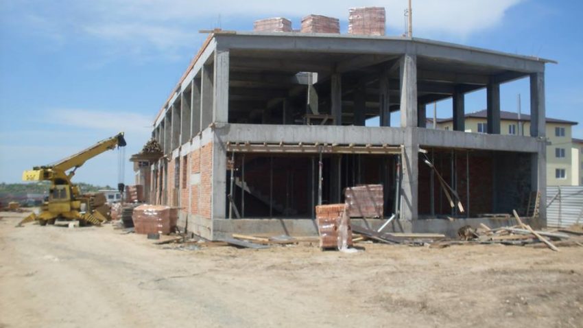 Cumpăna: se lucrează de zor la campusul şcolar