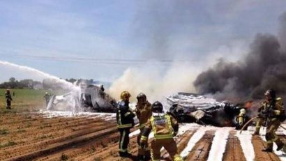 Accidentul aviatic din Spania – există SUPRAVIEŢUITORI