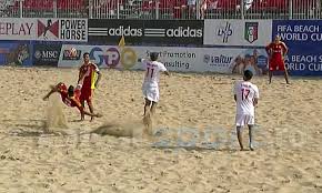 Înfrângere pentru naționala de fotbal pe plajă