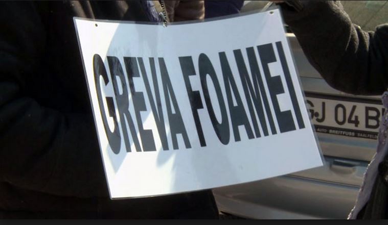 Greva foamei, în faţa Curţii de Apel Constanţa