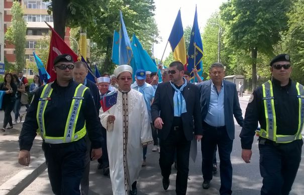 Tătarii constănţeni au participat la un marş de comemorare