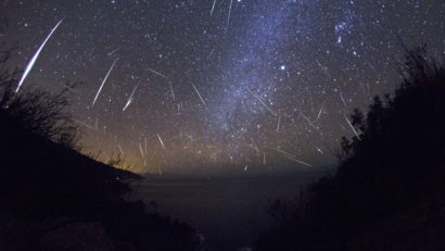 Ploaie de meteori vizibilă și pe cerul României