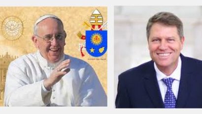 Papa Francisc l-a primit astăzi pe Klaus Iohannis
