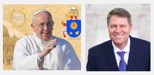 Papa Francisc l-a primit astăzi pe Klaus Iohannis