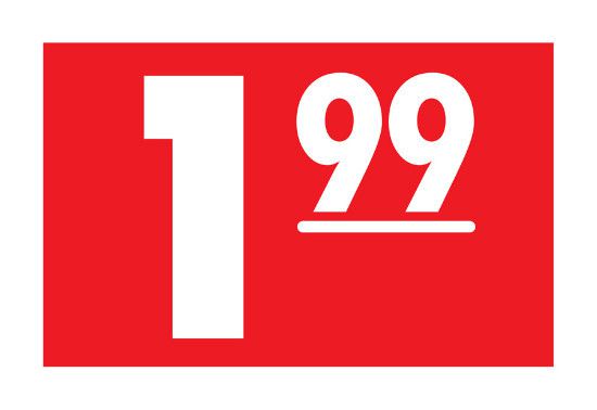 ,99. Adio, preţuri „ademenitoare” la raft !