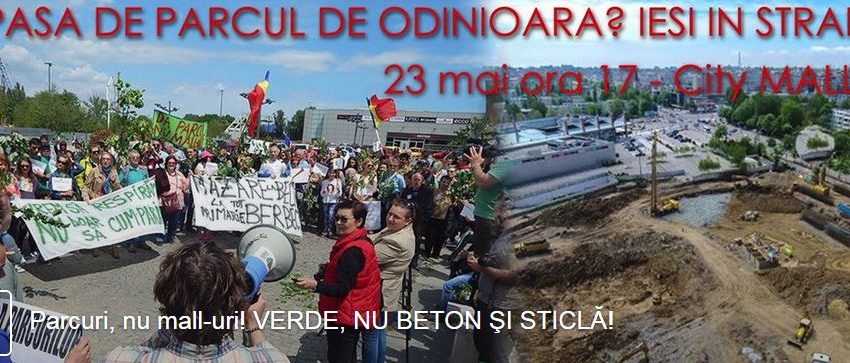 CONSTANŢA: Un nou protest, sâmbătă, împotriva distrugerii spaţiilor verzi