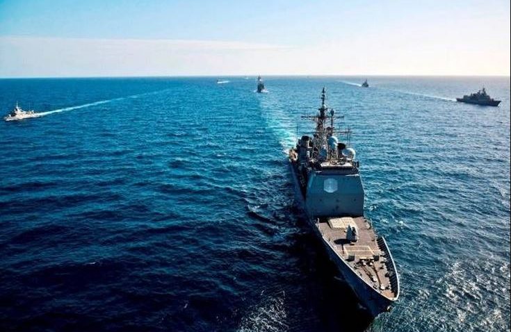 Sub apă, pe apă, deasupra apei. Exerciţiu NATO de amploare în Marea Neagră