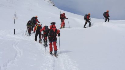 Operaţiune de salvare în munţii Bucegi