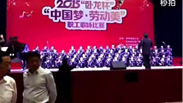 VIDEO: Scenă cu 80 de persoane prăbușită în China