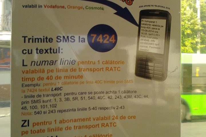 SMS-ul la control