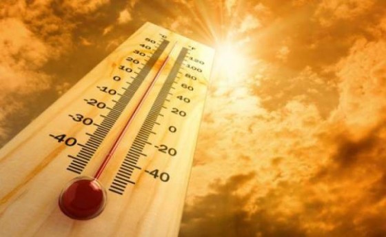 Soare şi multe grade în termometre