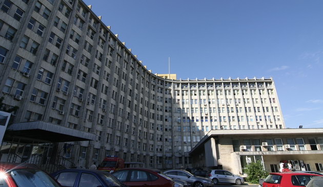 AUDIO Iluminat cu led-uri la Spitalul Judeţean Constanţa