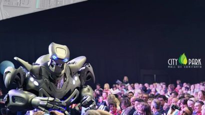 Constanţa: cu robotul la mall