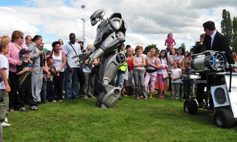 Titan the Robot ajunge la Constanţa !