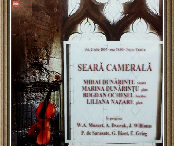 O altfel de ”Seară Lirică” la Teatrul ”Oleg Danovski”