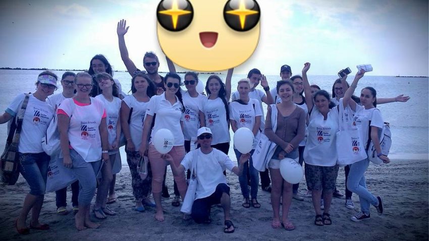 „Brăţara de Vacanţă” pe plaja din zona Cazino Mamaia