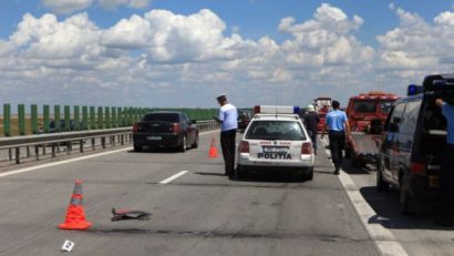 Accident rutier pe Autostrada Soarelui, în apropiere de Lehliu