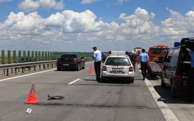 Accident rutier pe Autostrada Soarelui, în apropiere de Lehliu