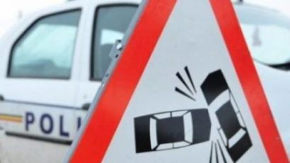 ACCIDENT rutier la Neptun – microbuz răsturnat