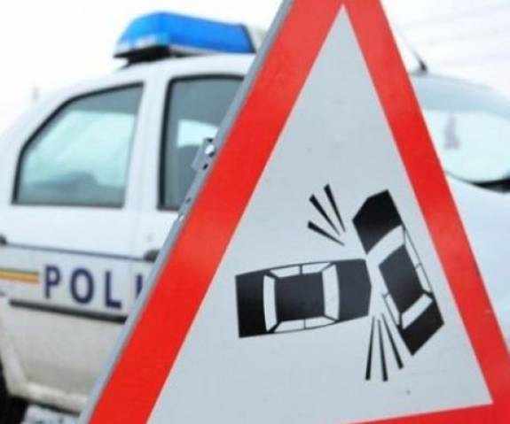 ACCIDENT rutier la Neptun – microbuz răsturnat
