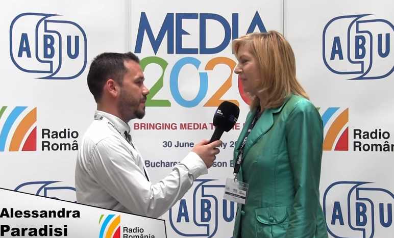 VIDEO: Conferința ‎ABU‬ ‎Media 2020 – interviu Alessandra Paradisi