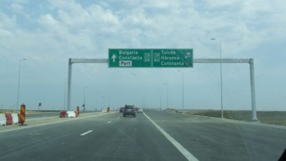Lucrări la carosabil pe Autostrada Soarelui