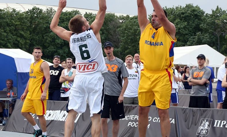 România – Lituania, scor 15-16 la baschet masculin 3×3