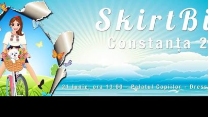 Eveniment SkirtBike la Constanţa: ciclism, tradiţie şi informaţii rutiere
