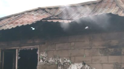Incendiu VIOLENT la o gospodărie, în Bărăganu