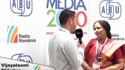 VIDEO: Conferința ‎ABU‬ ‎Media 2020 – interviu Vijayalaxmi Chhabra