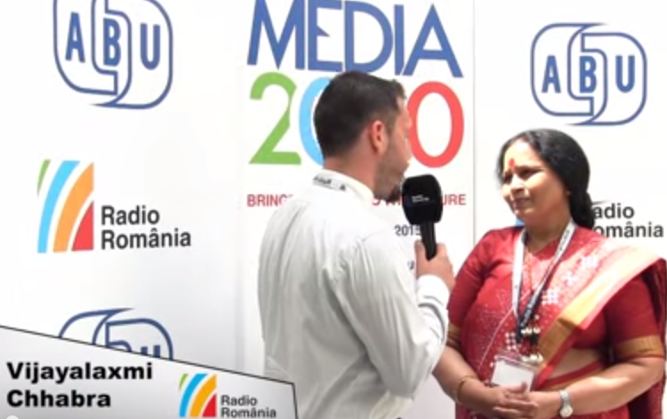 VIDEO: Conferința ‎ABU‬ ‎Media 2020 – interviu Vijayalaxmi Chhabra