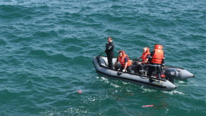 Cadavrul unui bărbat descoperit în lacul Tăbăcărie
