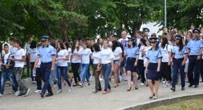 Nu trece dincolo! Marşul siguranţei rutiere