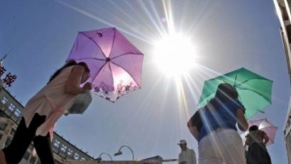 Vreme caniculară în Dobrogea. 28 de grade pe litoral