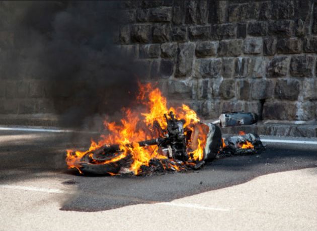 ACCIDENT de motocicletă pe Autostrada Soarelui