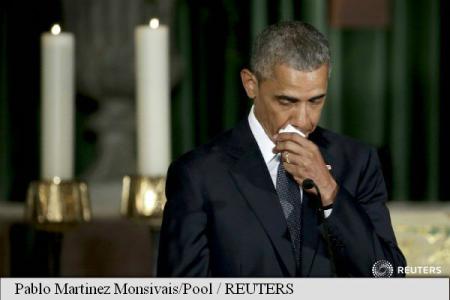 Barack Obama și Bill Clinton au participat la funeraliile lui Beau Biden