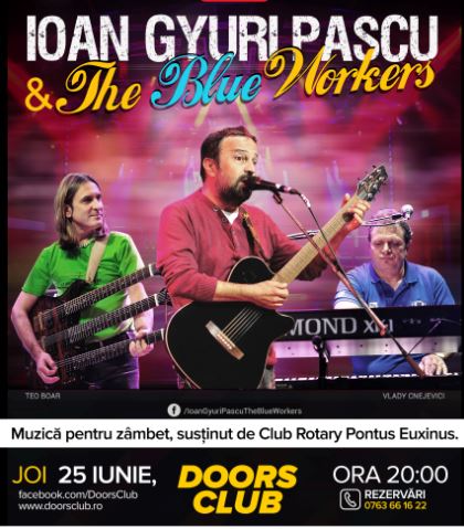 Concert caritabil în Doors Club din Constanţa